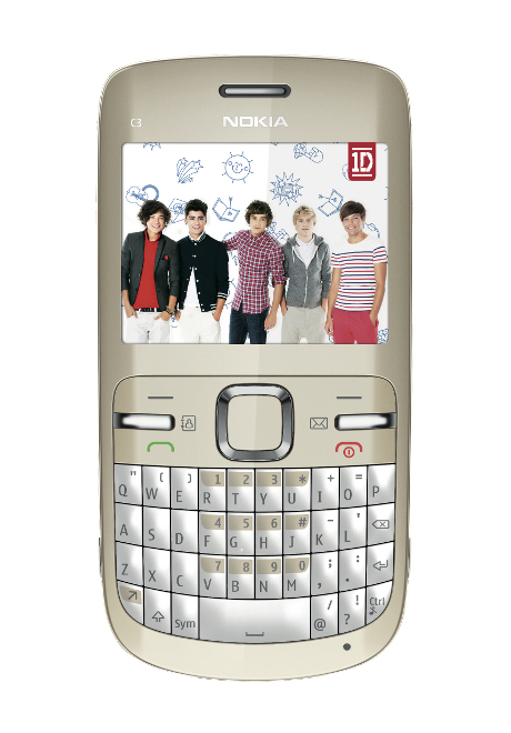 One direction nokia mobile phone